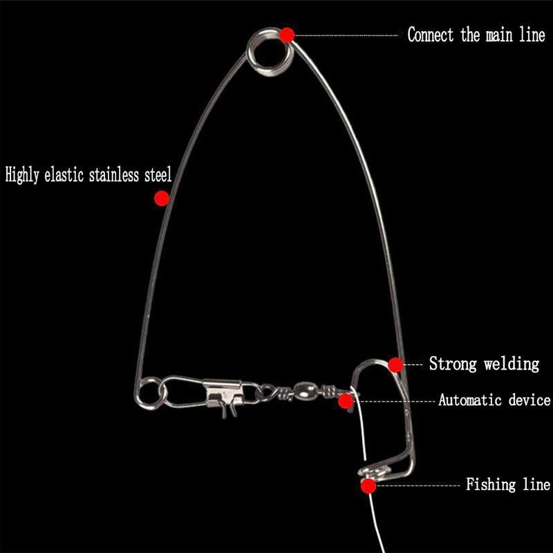 Stainless Steel Fishing Device-USA Fish Bait