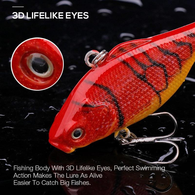 65MM 12G Winter Wobbler Fishing Lure Set - USA Fish Bait
