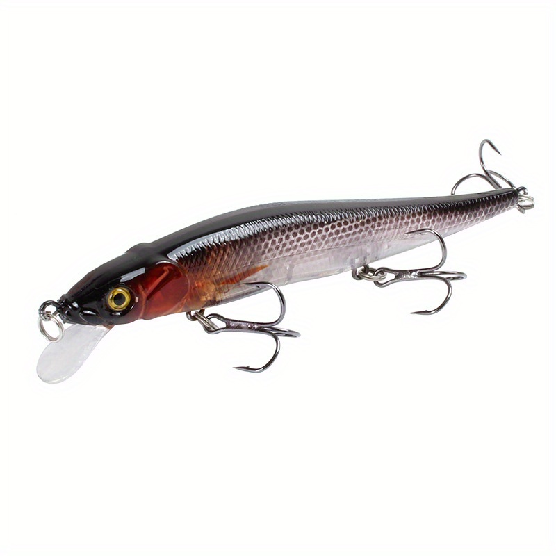 1pc Minnow Fishing Lure Isca Artificial Hard Bait 115mm/ 4.52in /14g Trolling Wobblers on Pike Crankbait Pesca Carp Peche Tackle