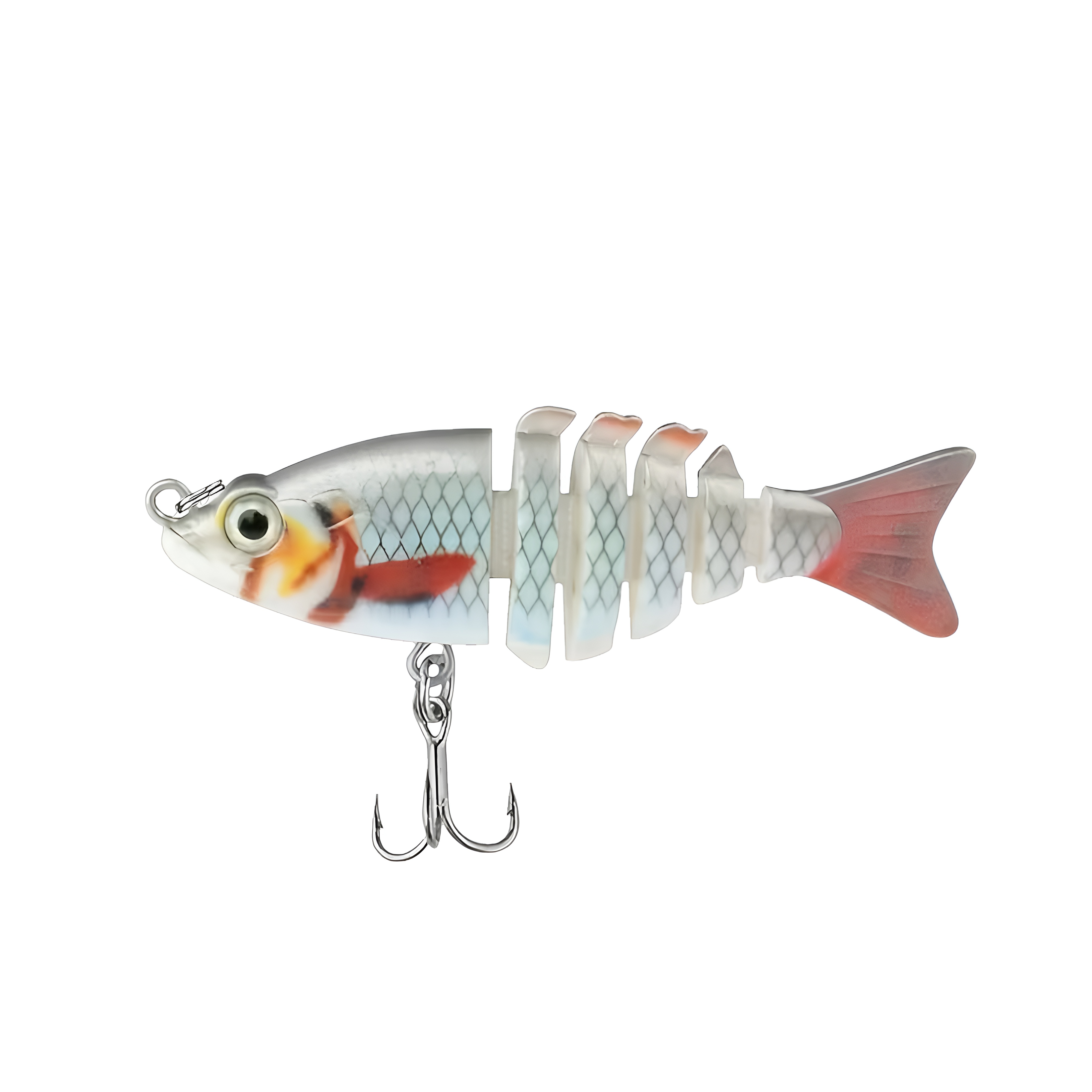 Segmented Fish Imitation Hard Bait Soft Lures - 6Cm/5G 