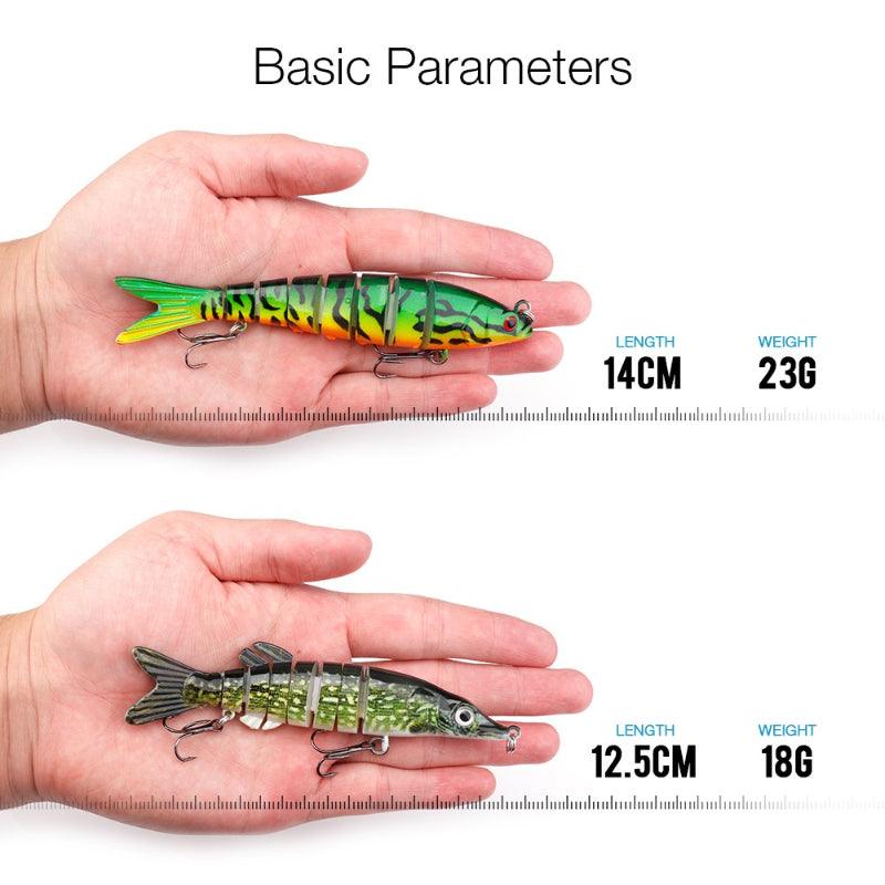 Mix Swimbait Fish Lures-USA Fish Bait