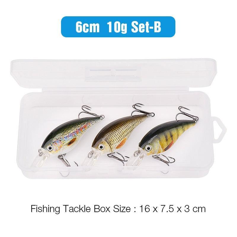 Floating Crankbait Wobbler Lures-USA Fish Bait