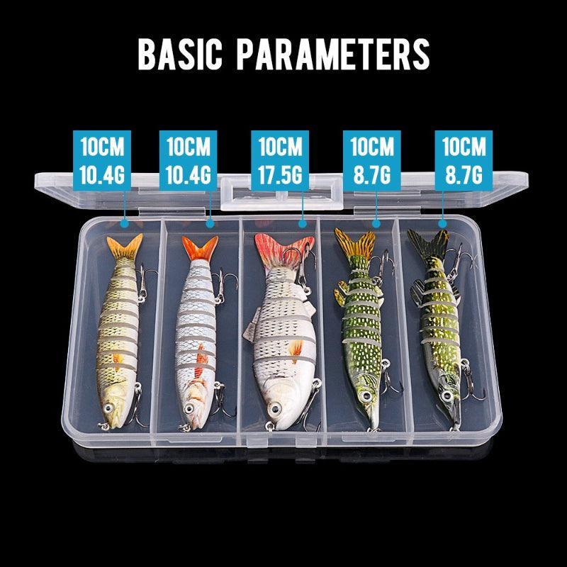 Slow Sinking Pike Lure-USA Fish Bait