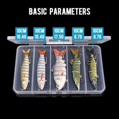 Slow Sinking Pike Lure-USA Fish Bait