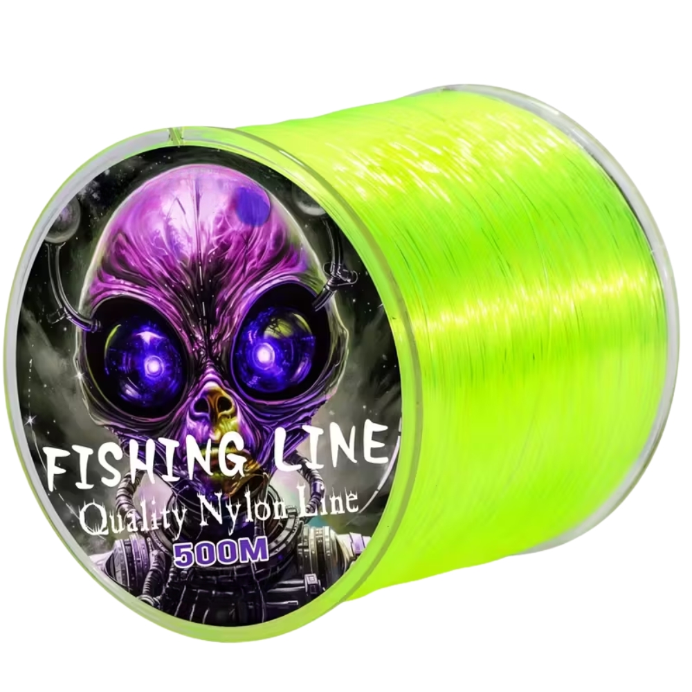 Fishing Line 500 Meters/547 Yards Nylon Fishing Line 7-38 Pounds Abrasion-Resistant Nylon Single Weave Line for Fishing Supplies