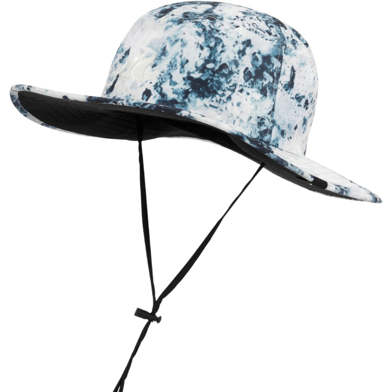 Lightweight Wide Brim Sun Hat For Outdoor Activities And Travel - USA Fish Bait