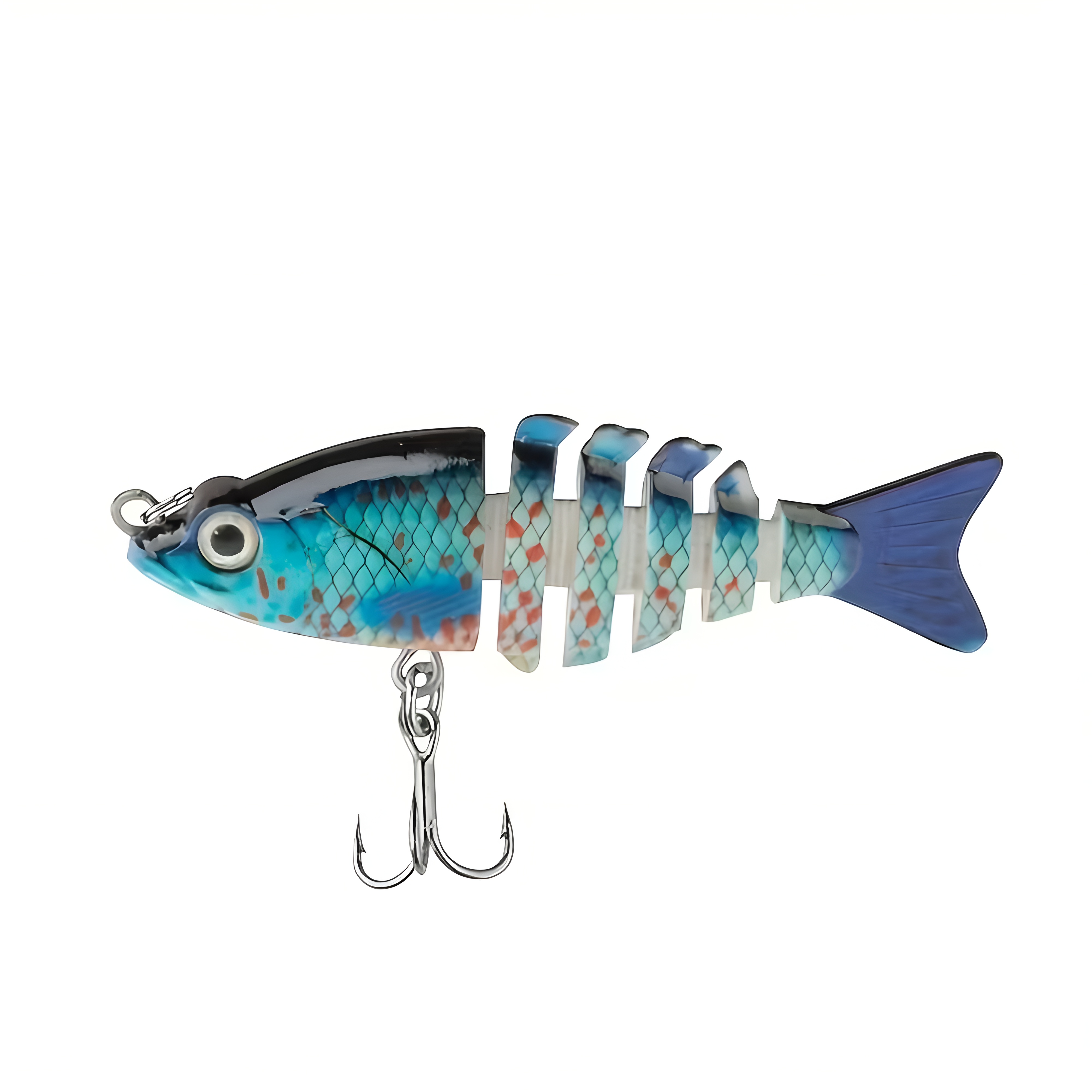 Segmented Fish Imitation Hard Bait Soft Lures - 6Cm/5G 