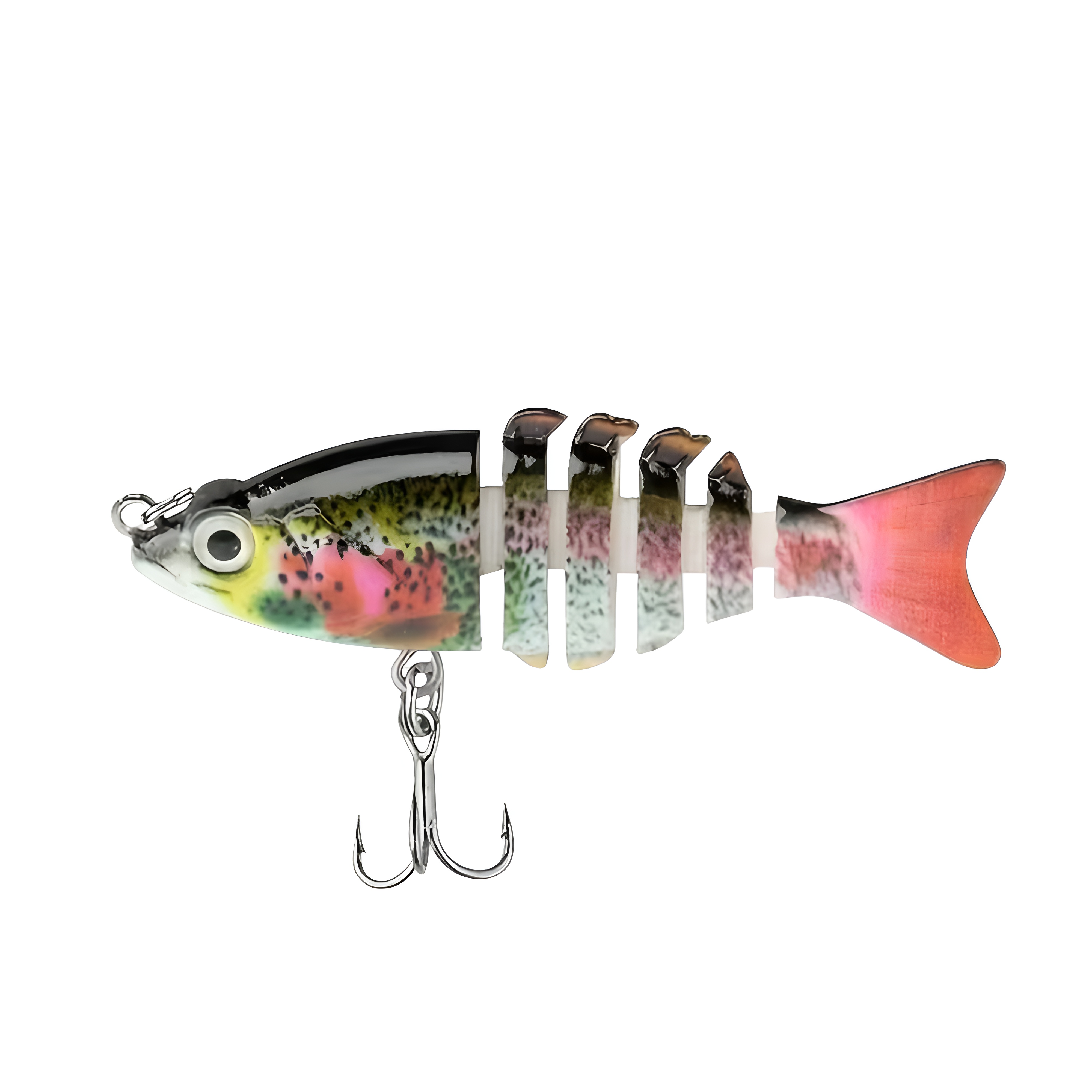 Segmented Fish Imitation Hard Bait Soft Lures - 6Cm/5G 