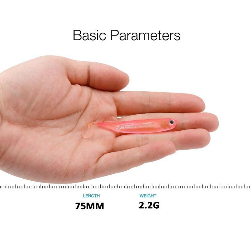 Soft Shad Fishing Lure-USA Fish Bait