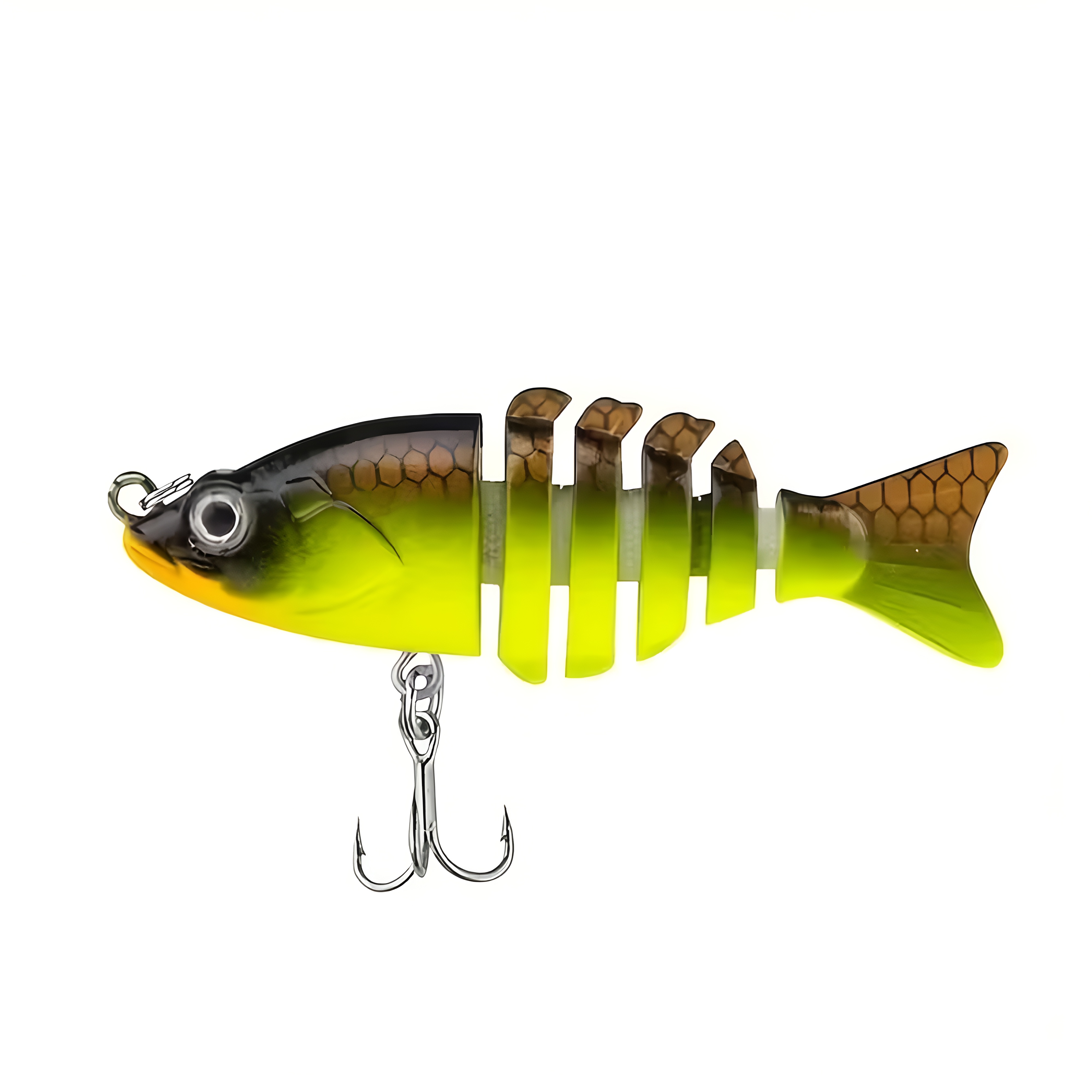 Segmented Fish Imitation Hard Bait Soft Lures - 6Cm/5G 