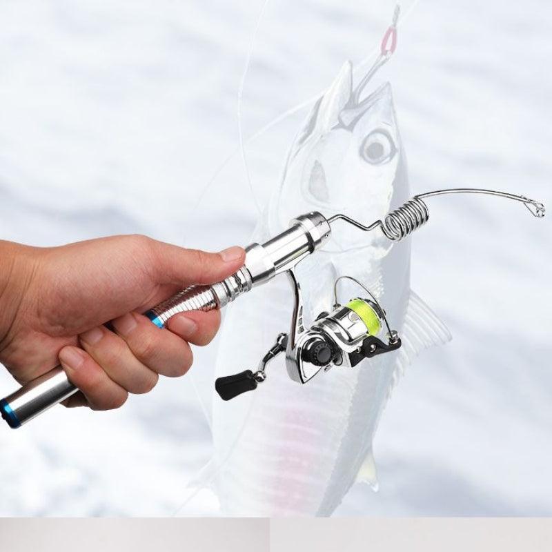 Telescopic Spinning Fishing Rod-USA Fish Bait
