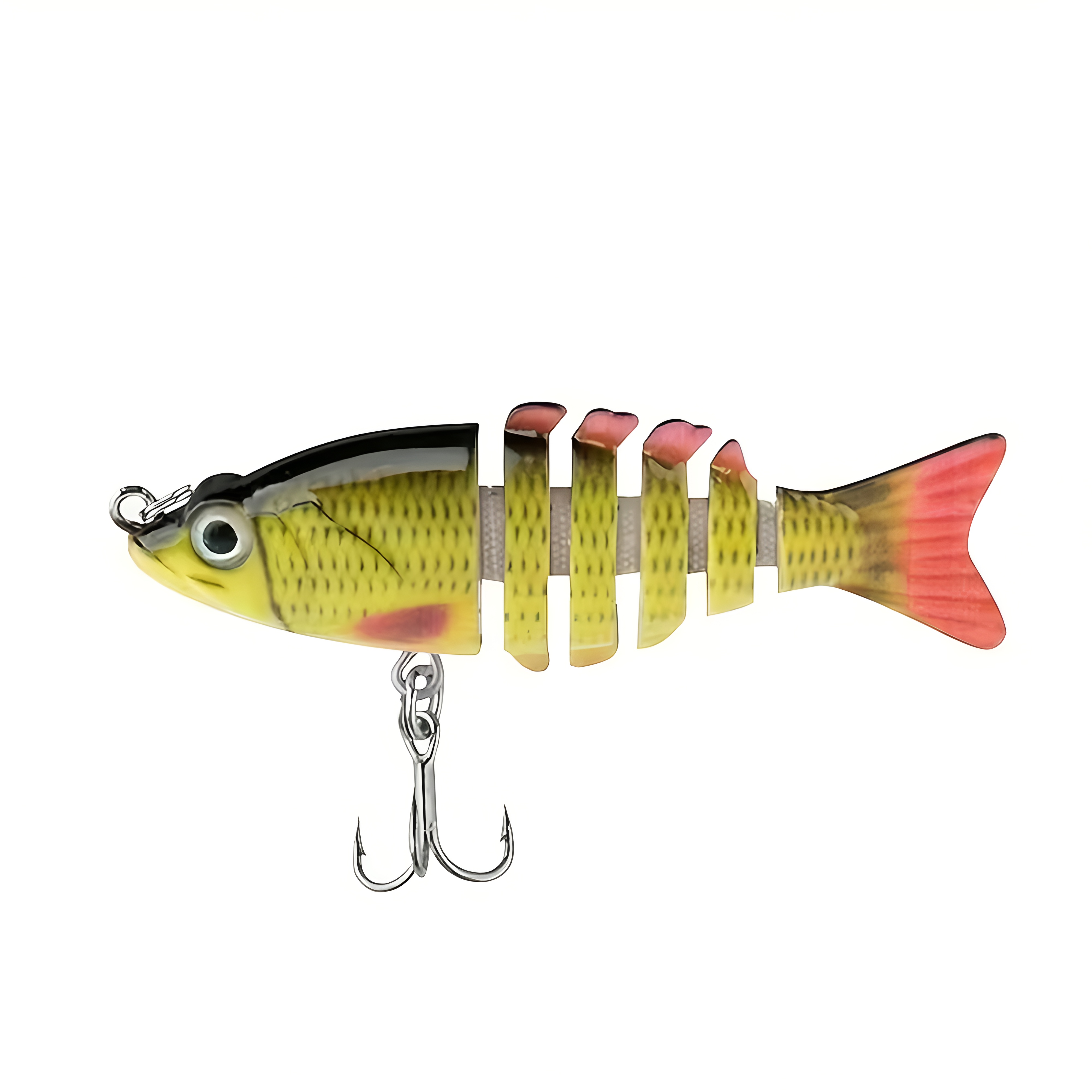 Segmented Fish Imitation Hard Bait Soft Lures - 6Cm/5G 