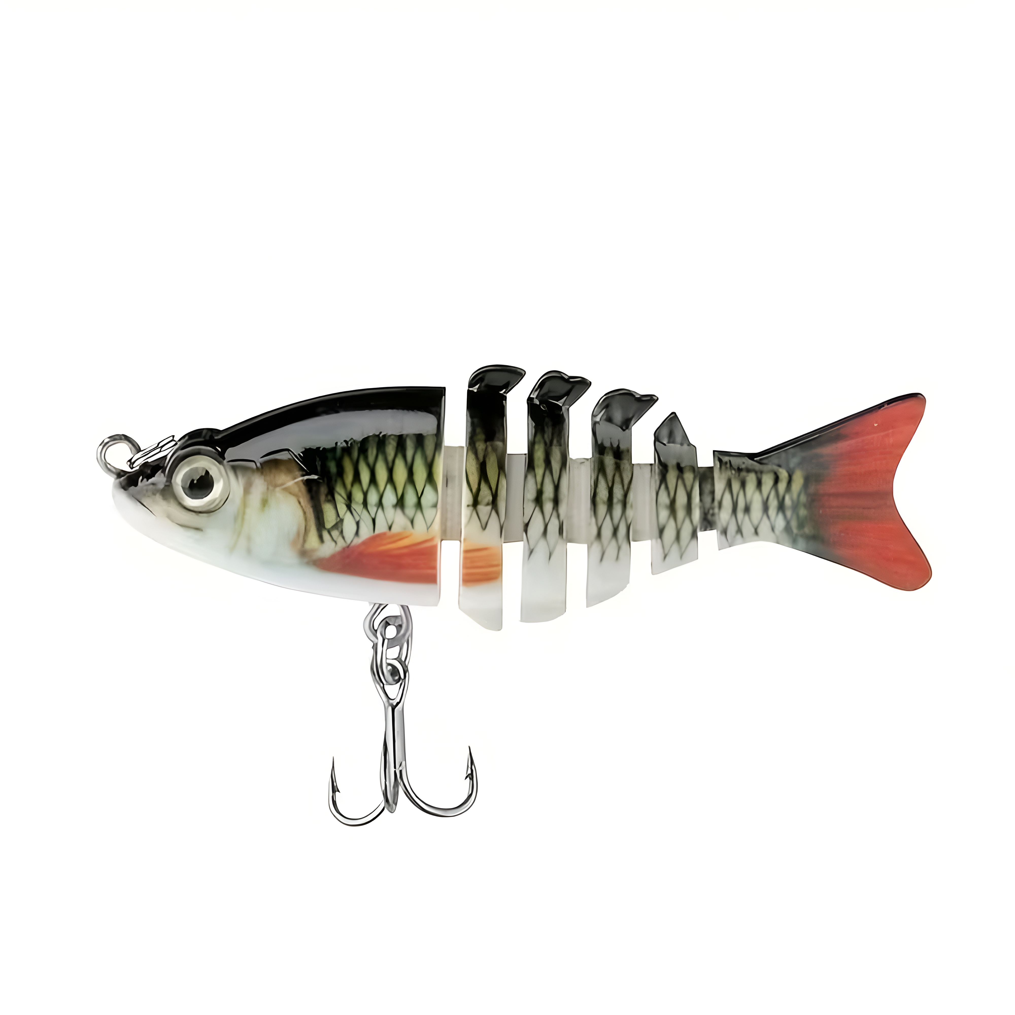 Segmented Fish Imitation Hard Bait Soft Lures - 6Cm/5G 