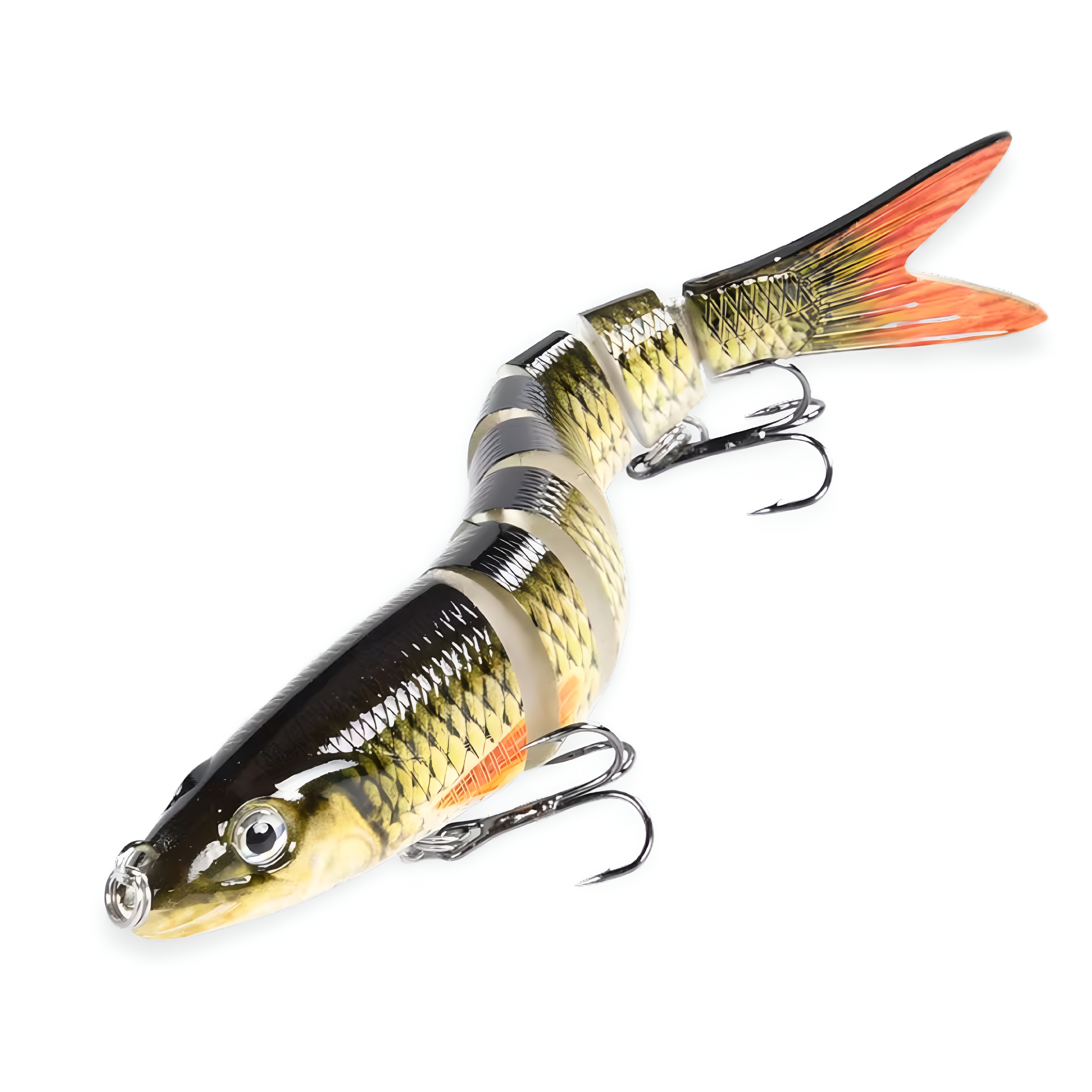 Fishing Lures Multi Jointed Swimbait Crankbait Slow Sinking Bionic Artificial Bait Freshwater Saltwater Trout Bass