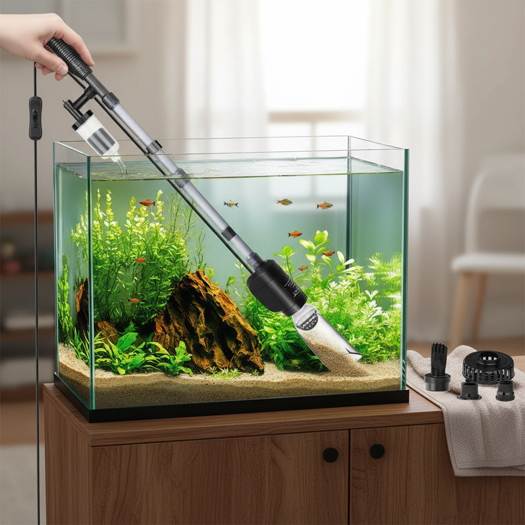 6 In 1 Electric Aquarium Gravel Cleaner