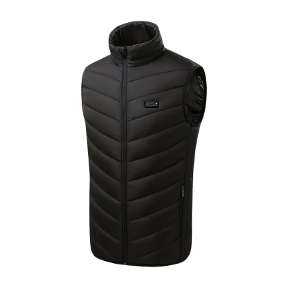 USB Heating Winter Vest With 21 Zones And 4 Switch Controls