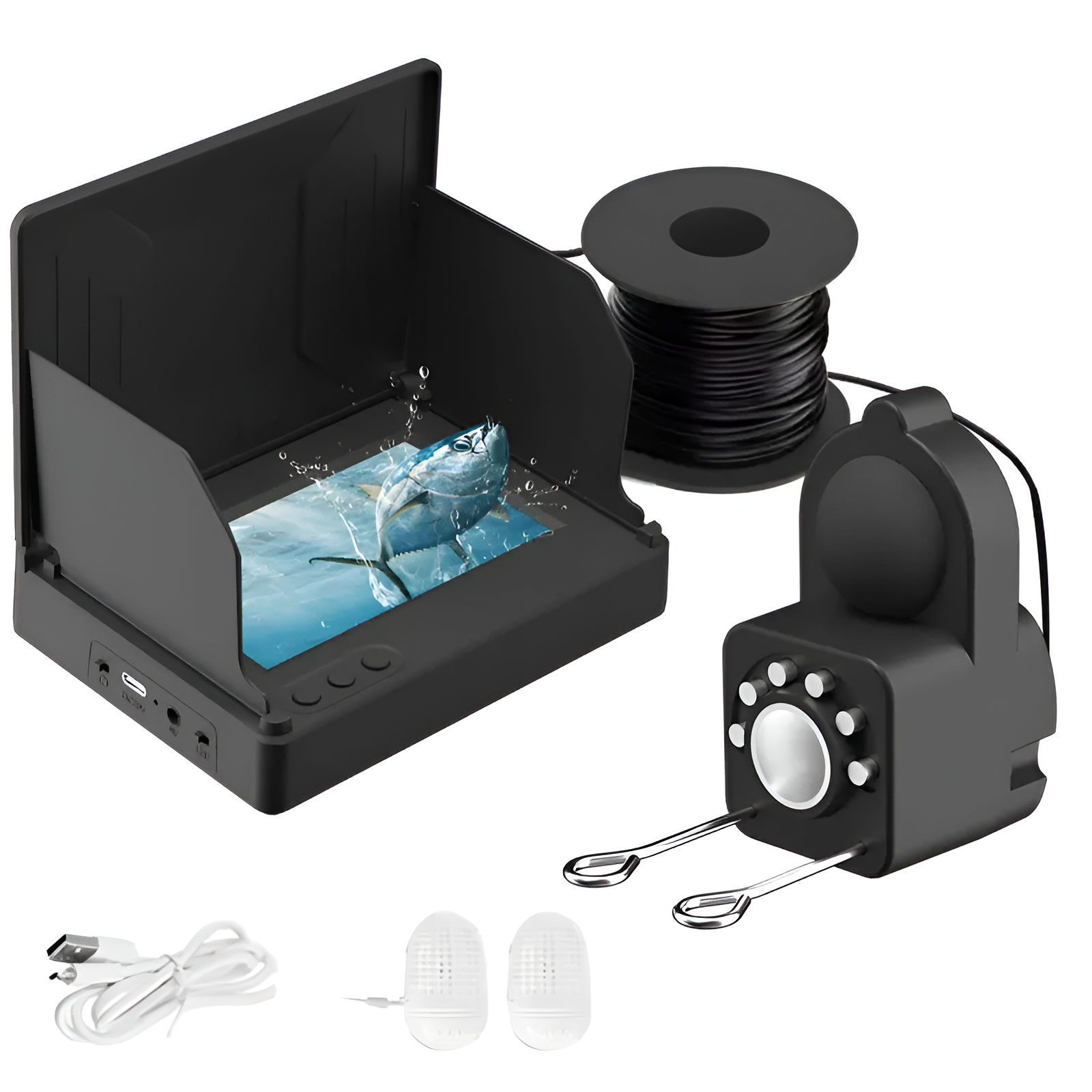 4.3 Inches HD Underwater Fishing Camera And Fish Finder