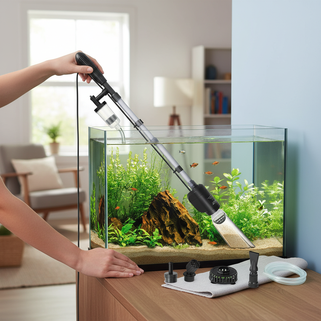 6 In 1 Electric Aquarium Gravel Cleaner