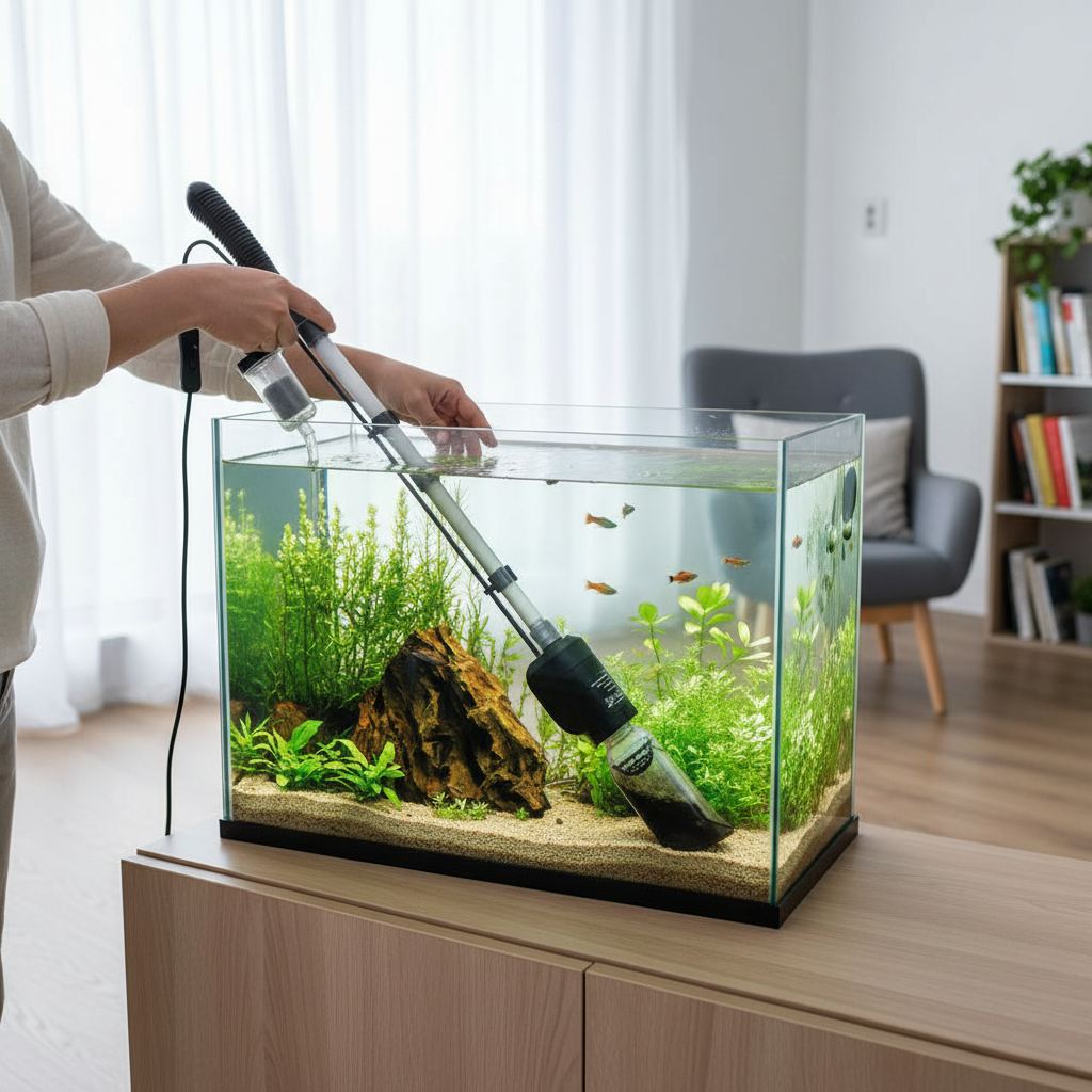 6 In 1 Electric Aquarium Gravel Cleaner