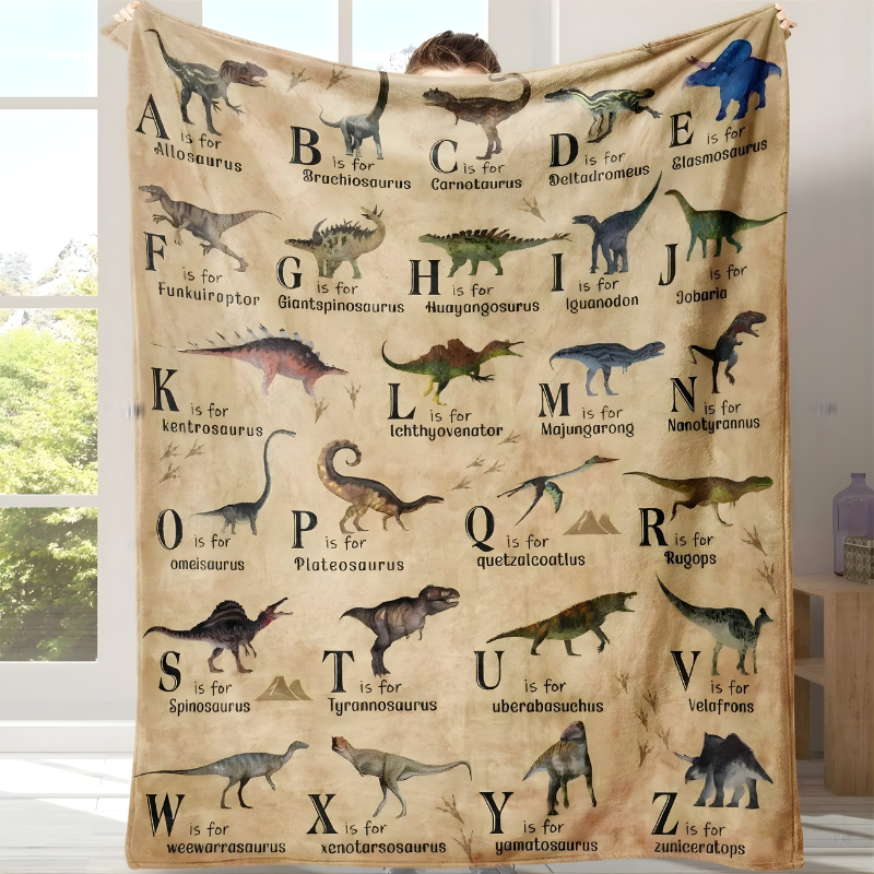  Fish Pattern Flannel Blanket