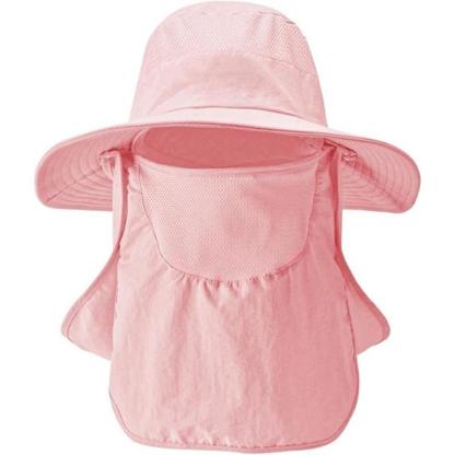 Detachable Wide Brim Fishing Hat – UPF 50+ Sun Shield & Comfort-USA Fish Bait