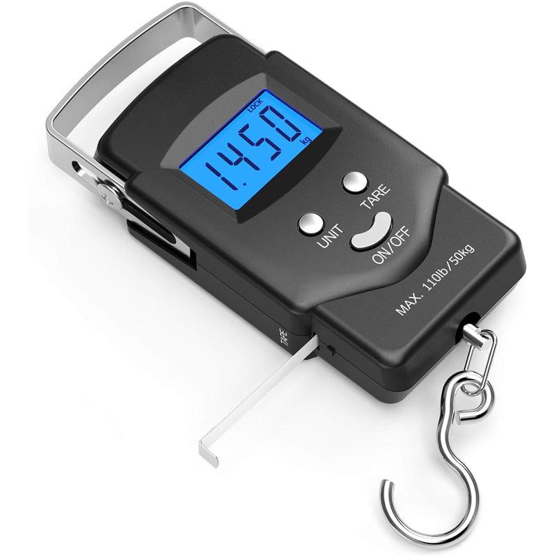 Digital Weighing Scale With LCD Display And Built In Measuring Tape-USA Fish Bait
