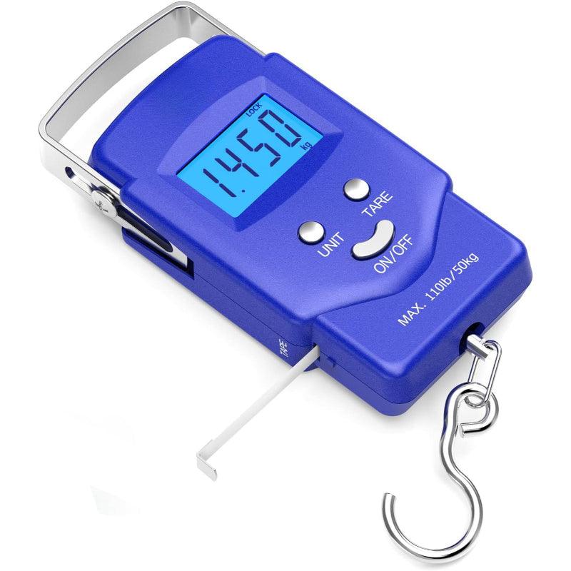Digital Weighing Scale With LCD Display And Built In Measuring Tape-USA Fish Bait