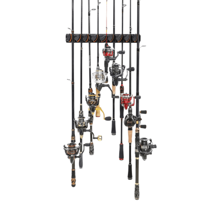 Fishing Rod Holder Mounted Storage Rack For Fishing Gear Organization-USA Fish Bait