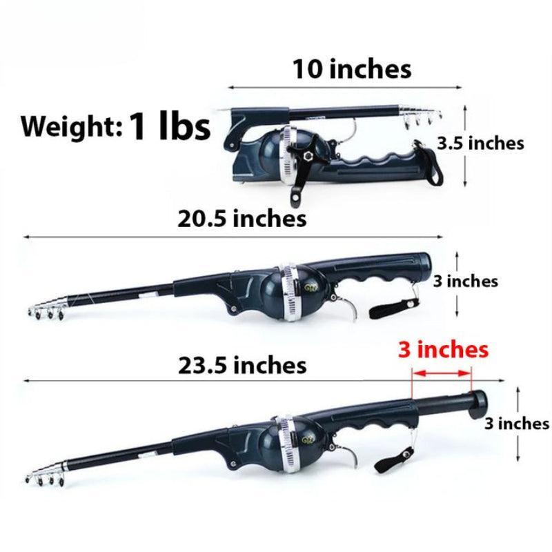 Foldable Fishing Rod Compact-USA Fish Bait