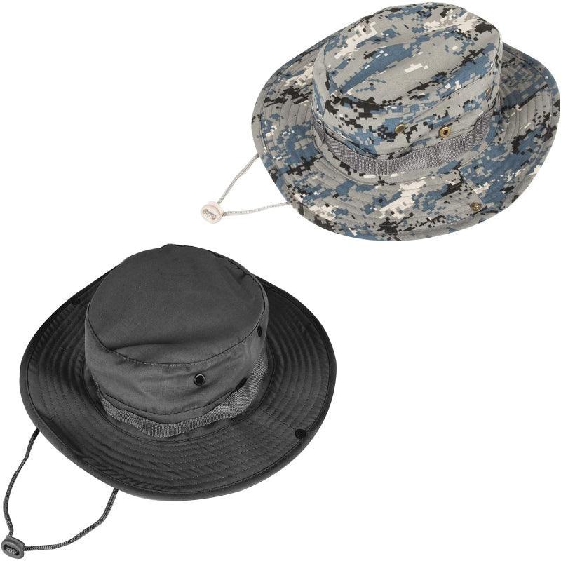 Foldable Pack of 2 Boonie Hats – UPF 50+ Sun Protection-USA Fish Bait
