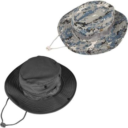 Foldable Pack of 2 Boonie Hats – UPF 50+ Sun Protection-USA Fish Bait