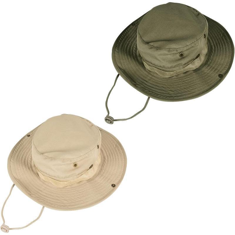 Foldable Pack of 2 Boonie Hats – UPF 50+ Sun Protection-USA Fish Bait