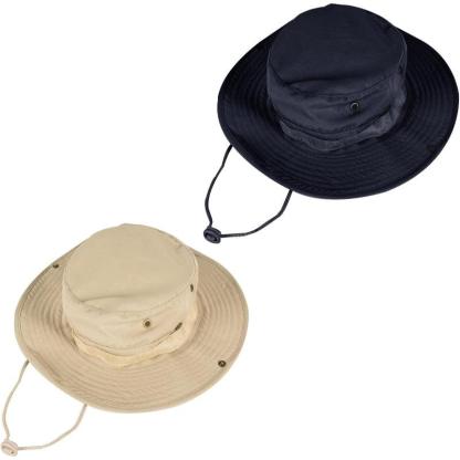 Foldable Pack of 2 Boonie Hats – UPF 50+ Sun Protection-USA Fish Bait