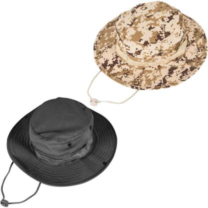 Foldable Pack of 2 Boonie Hats – UPF 50+ Sun Protection-USA Fish Bait