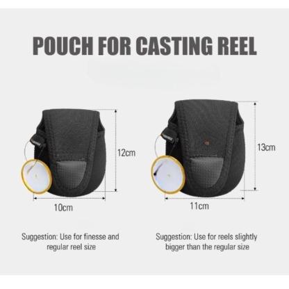 Thick Neoprene Casting Reel Pouch - USA Fish Bait