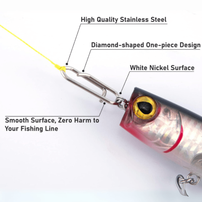 High Strength Fishing Clips – Freshwater and Saltwater Use-USA Fish Bait
