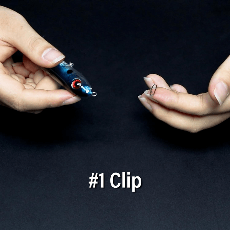 High Strength Fishing Clips – Freshwater and Saltwater Use-USA Fish Bait