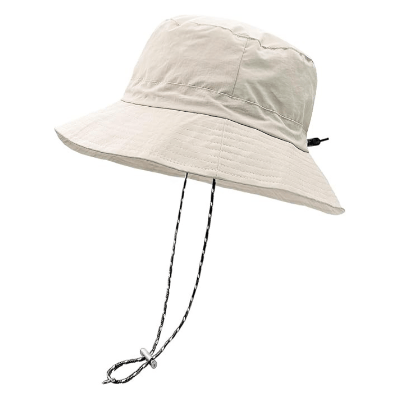 Lightweight Adjustable Bucket Hat - With Strap-USA Fish Bait