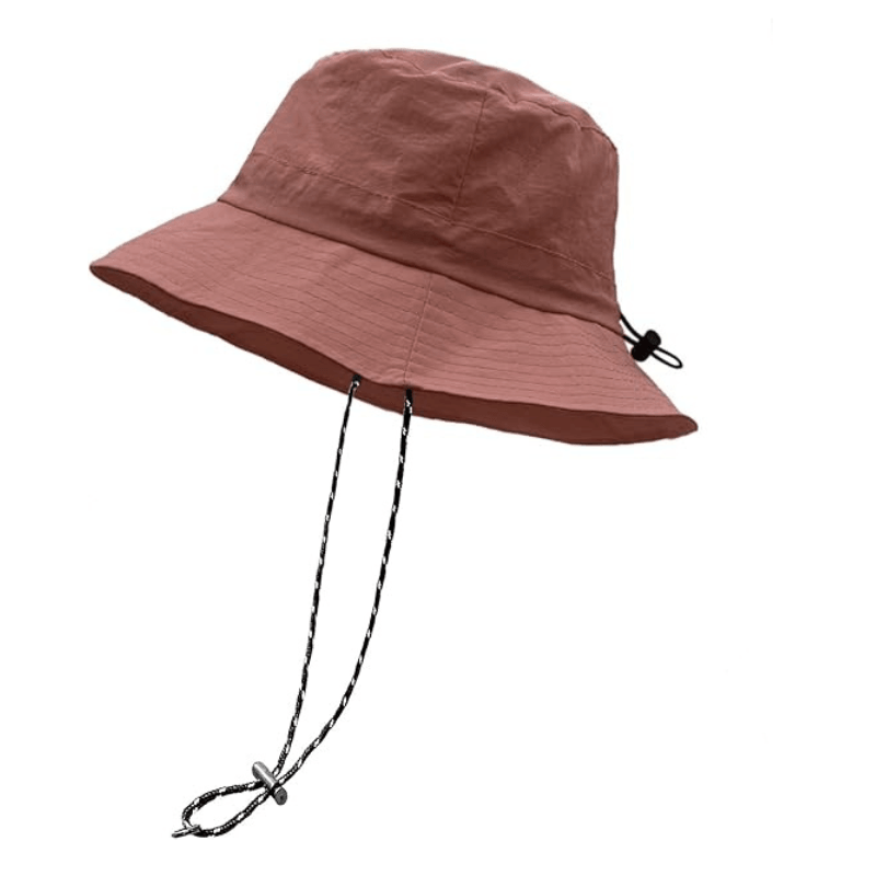 Lightweight Adjustable Bucket Hat - With Strap-USA Fish Bait