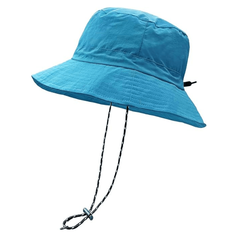 Lightweight Adjustable Bucket Hat - With Strap-USA Fish Bait