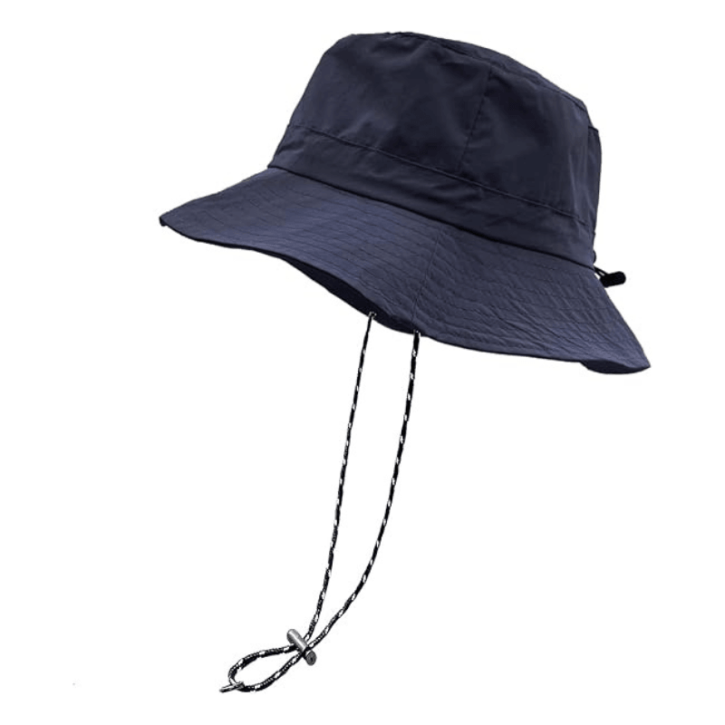 Lightweight Adjustable Bucket Hat - With Strap-USA Fish Bait