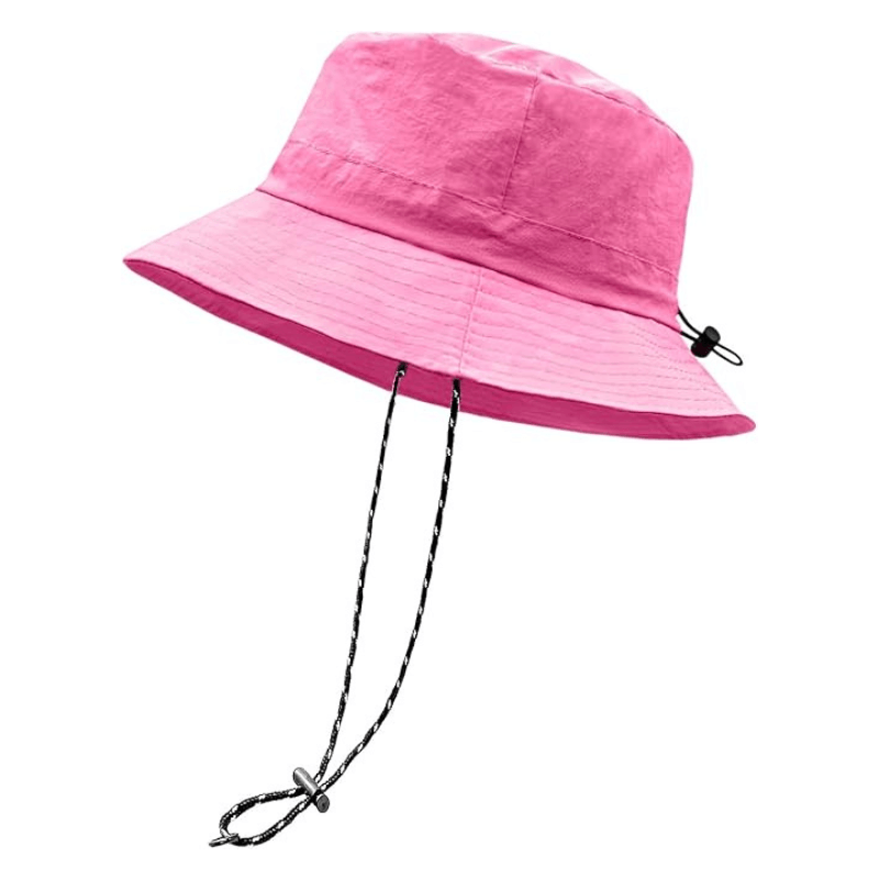 Lightweight Adjustable Bucket Hat - With Strap-USA Fish Bait