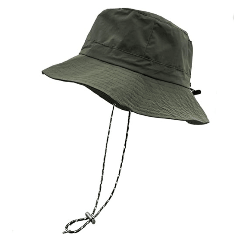 Lightweight Adjustable Bucket Hat - With Strap-USA Fish Bait
