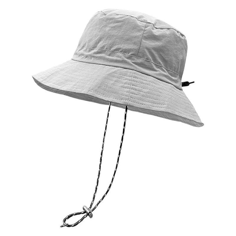 Lightweight Adjustable Bucket Hat - With Strap-USA Fish Bait