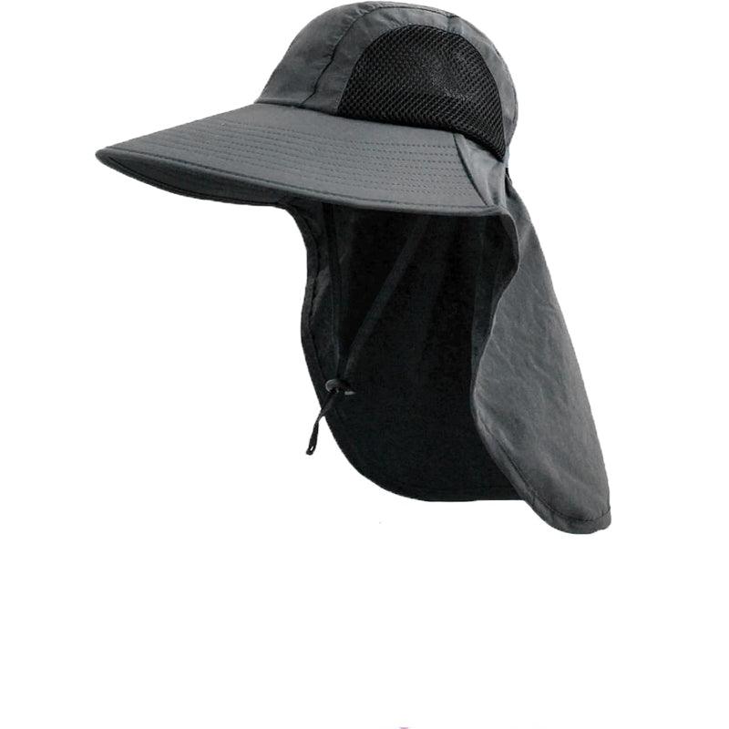 Lightweight And Foldable Design Wide Brim Outdoor Hat-USA Fish Bait