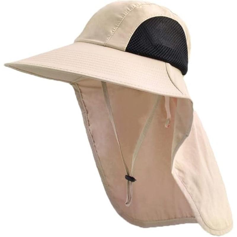 Lightweight And Foldable Design Wide Brim Outdoor Hat-USA Fish Bait