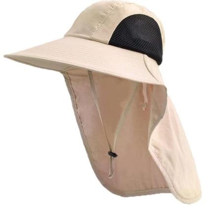 Lightweight And Foldable Design Wide Brim Outdoor Hat-USA Fish Bait