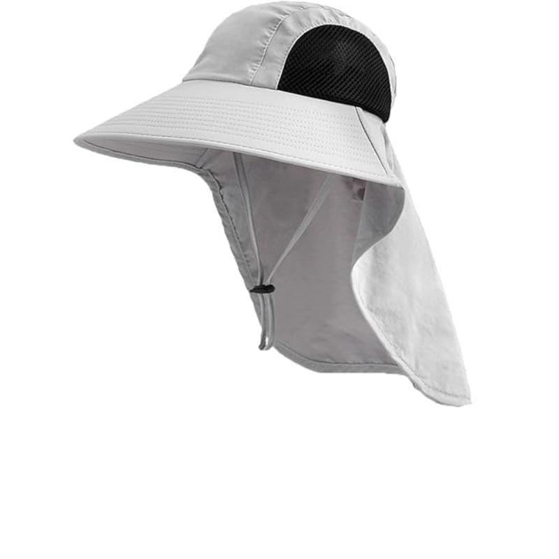 Lightweight And Foldable Design Wide Brim Outdoor Hat-USA Fish Bait