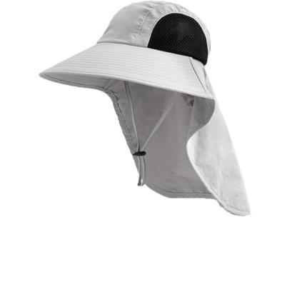 Lightweight And Foldable Design Wide Brim Outdoor Hat-USA Fish Bait