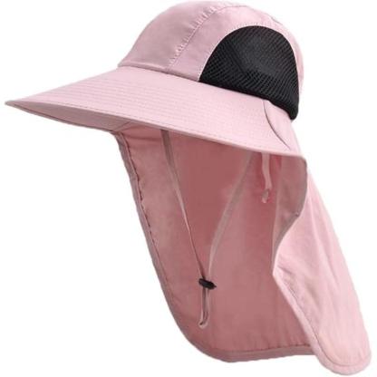 Lightweight And Foldable Design Wide Brim Outdoor Hat-USA Fish Bait